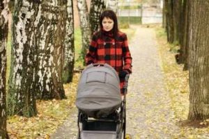 Los primeros paseos del bebe