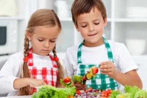 Alimentos saludables para niños en verano