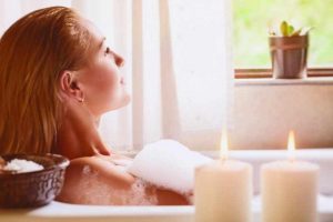 Baño spa en casa